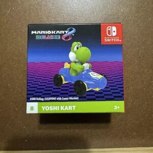 2024 Mario Kart McDonald’s Happy Meal Toy #8 Yoshi Kart NEW